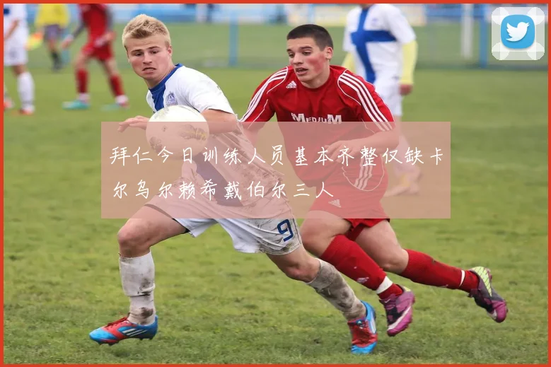 拜仁今日训练人员基本齐整仅缺卡尔乌尔赖希戴伯尔三人